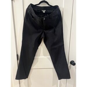 Christopher & Banks Signature Slimming Black Straight Leg Pants Womens 16